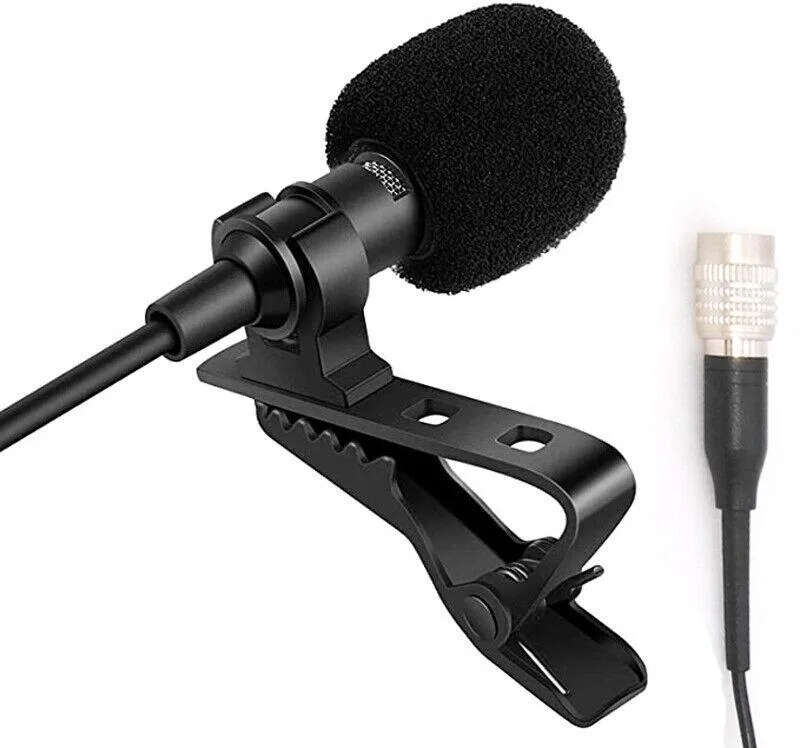 Universal Universal Lavalier Microphone Hirose 4 Pin for Audio Technica Wireless — product photo