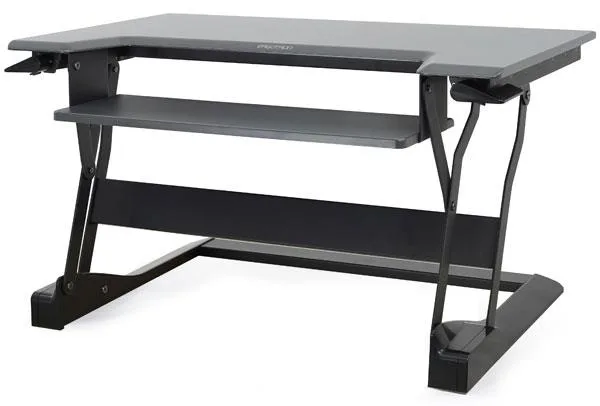 Ergotron Ergotron 33-397-085 WorkFit-T Sit-Stand Desktop Workstation 15 inch adjustment — product photo