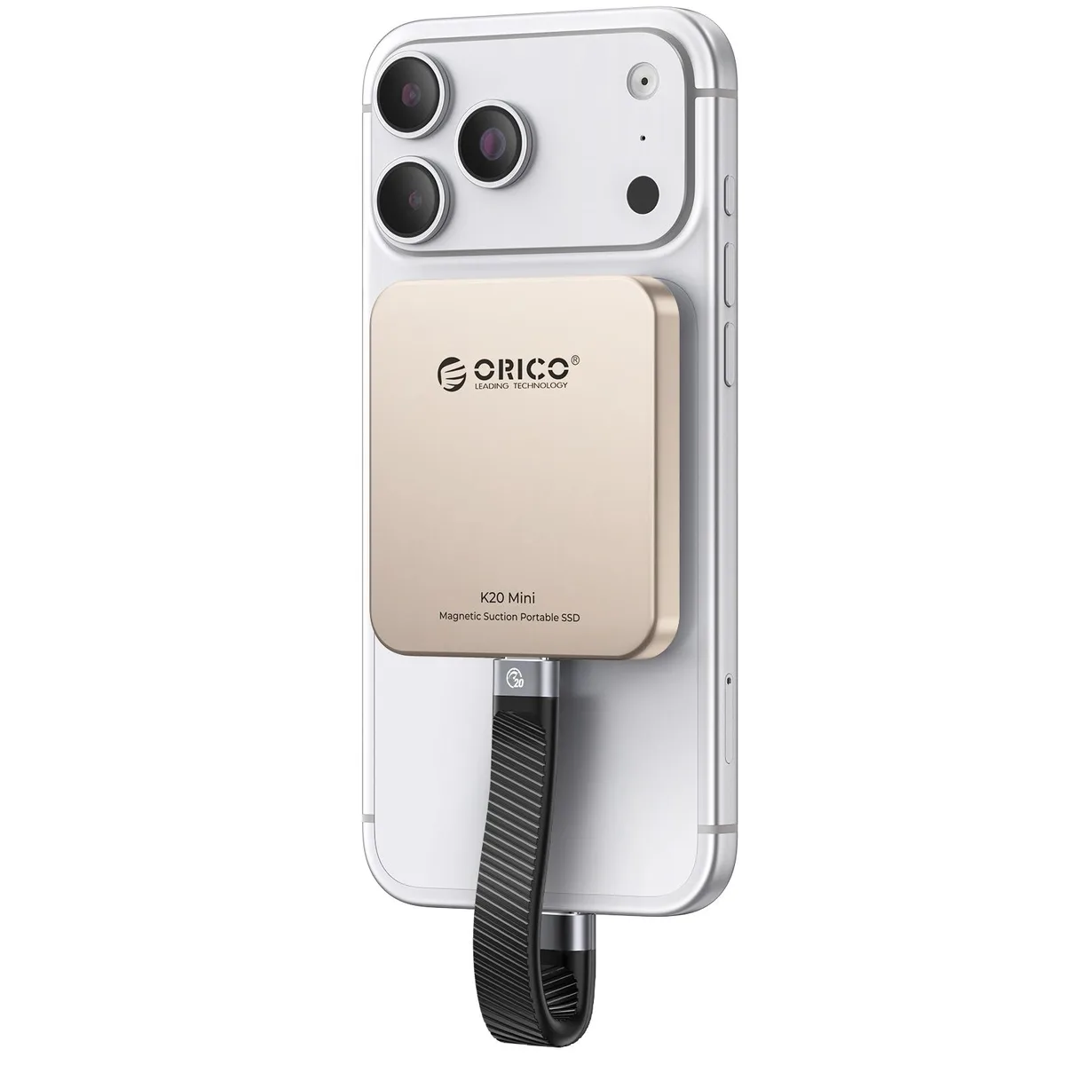 Orico Orico K20Mini 1TB portable SSD Gold 2000MB/s — product photo