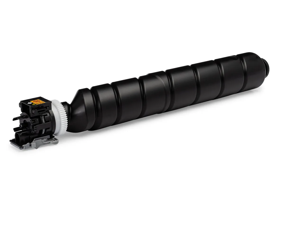 Rectangular black toner cartridge with Kyocera branding