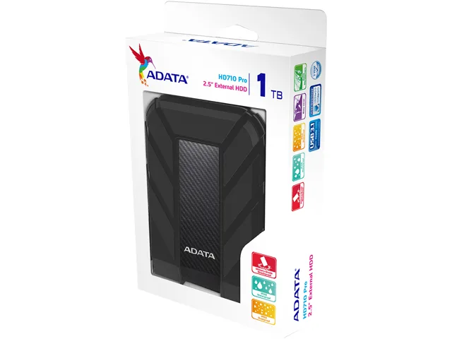 ADATA ADATA AHD710P-1TU31-CBK 1TB portable hard drive — product photo
