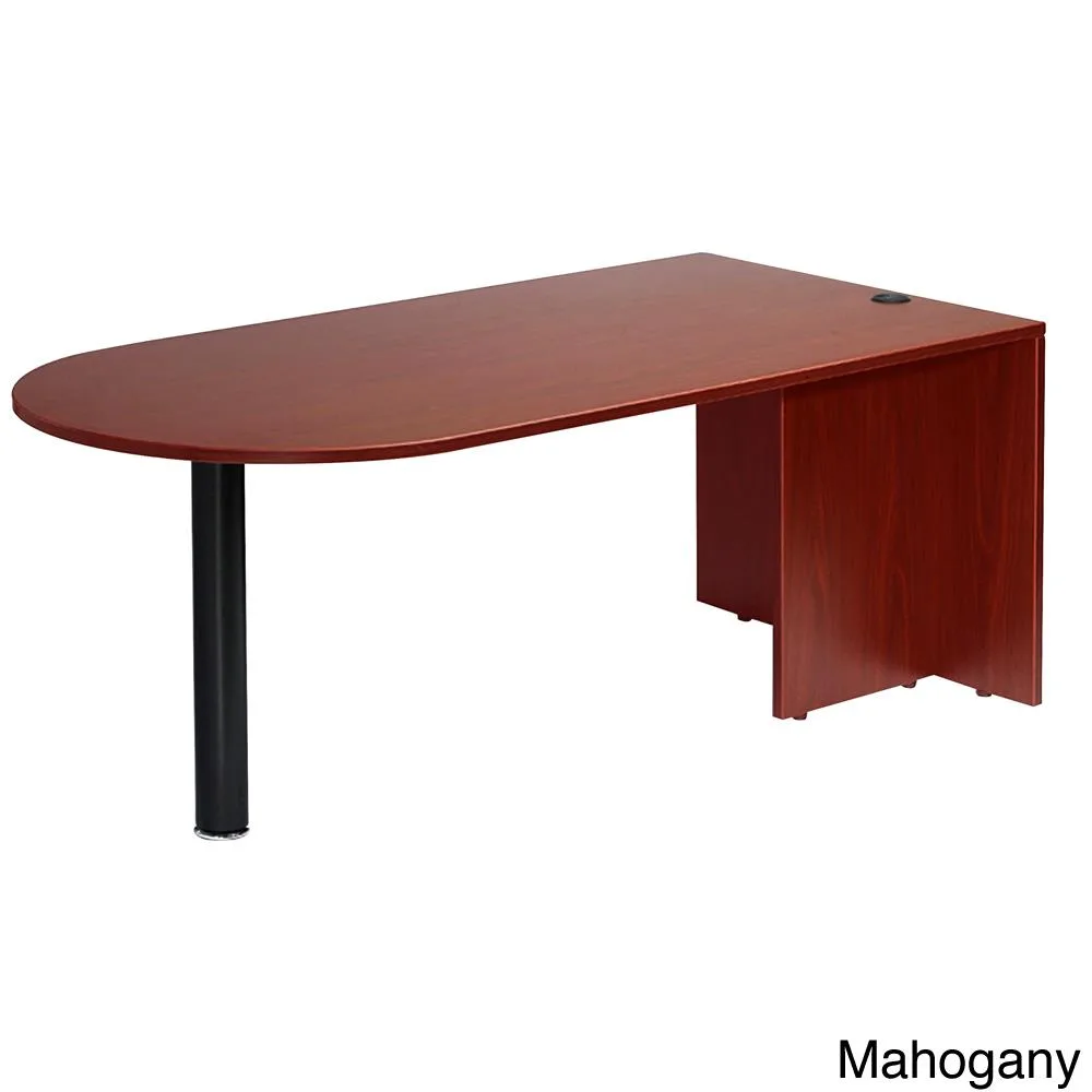 BOSS Office Products BOSS Office Products 10822616 71x35x29 inch bullet desk office furniture — product photo