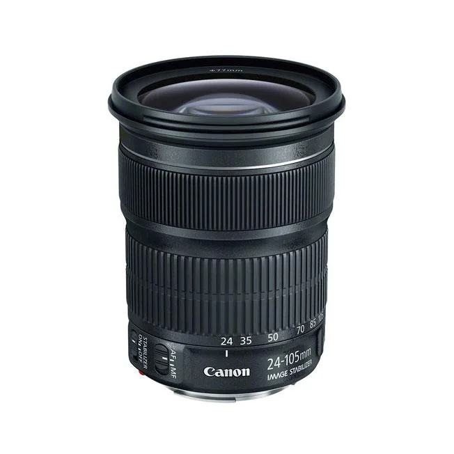 Canon Canon RF 24-105mm F4-7.1 IS STM camera lens — product photo