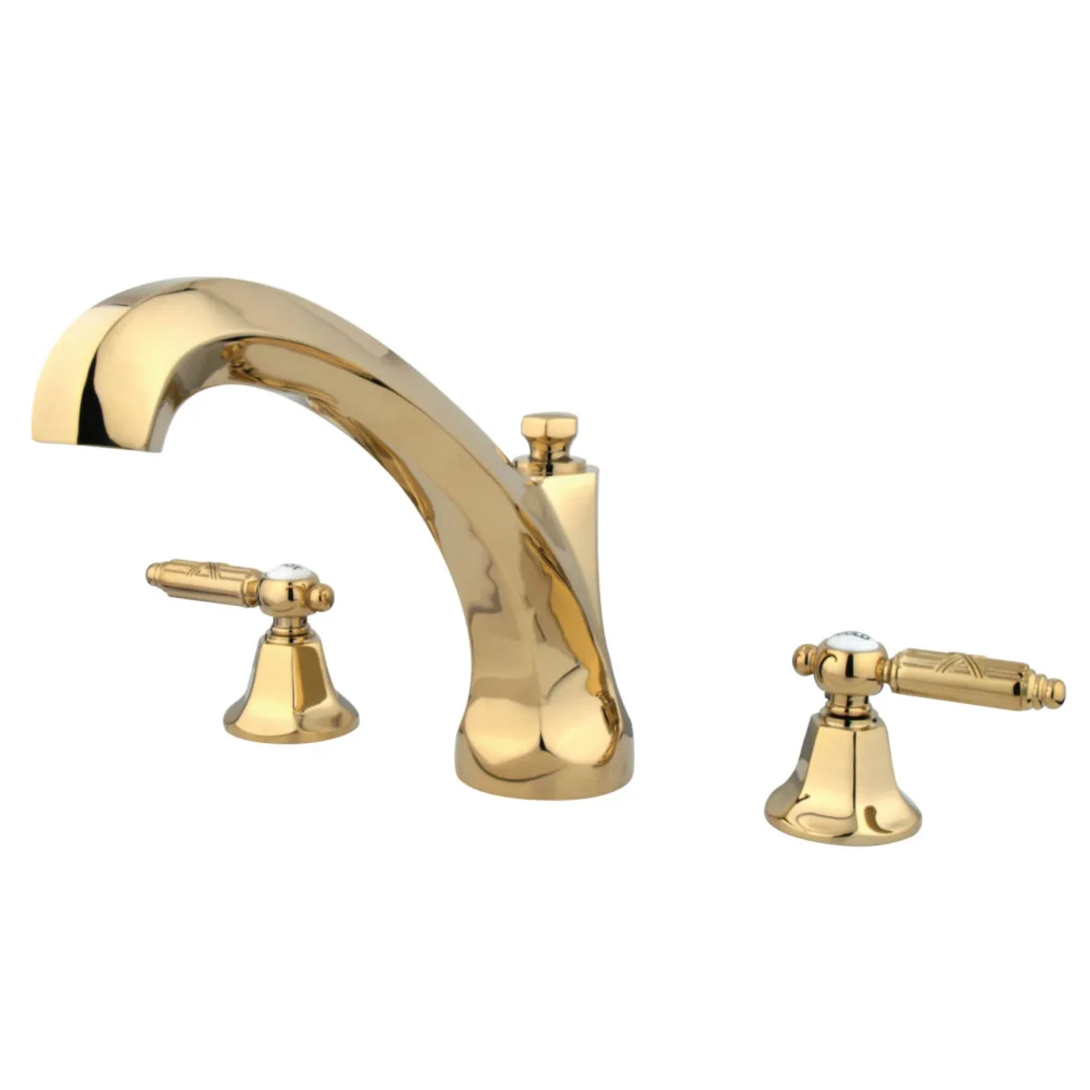 KINGSTON BRASS KINGSTON BRASS KS4322GL Roman Tub Filler Polished Brass bath faucet part — product photo