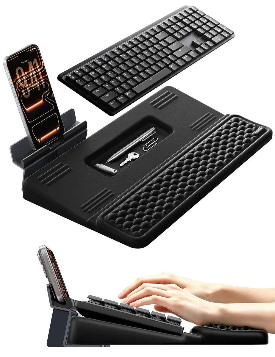  Vaydeer STK+031 4-in-1 Keyboard Wrist Rest 16.92x9.78 in — product photo