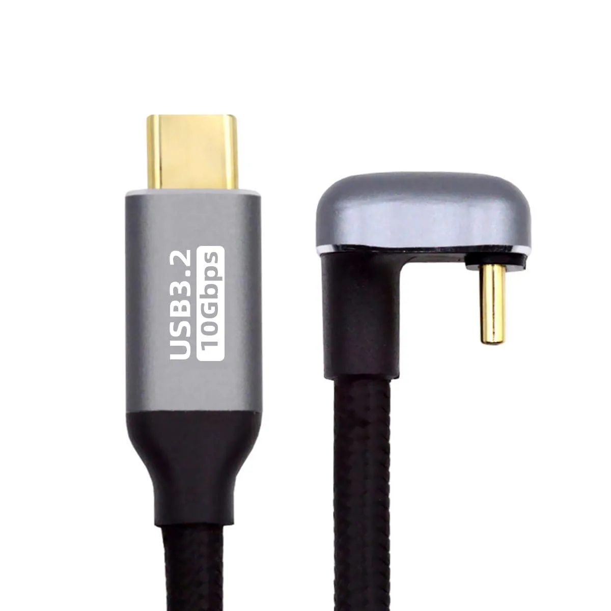 LORDWORLD LORDWORLD USB 3.1 Type-C Cable 10Gbps 100W 0.5m U-Angled — product photo