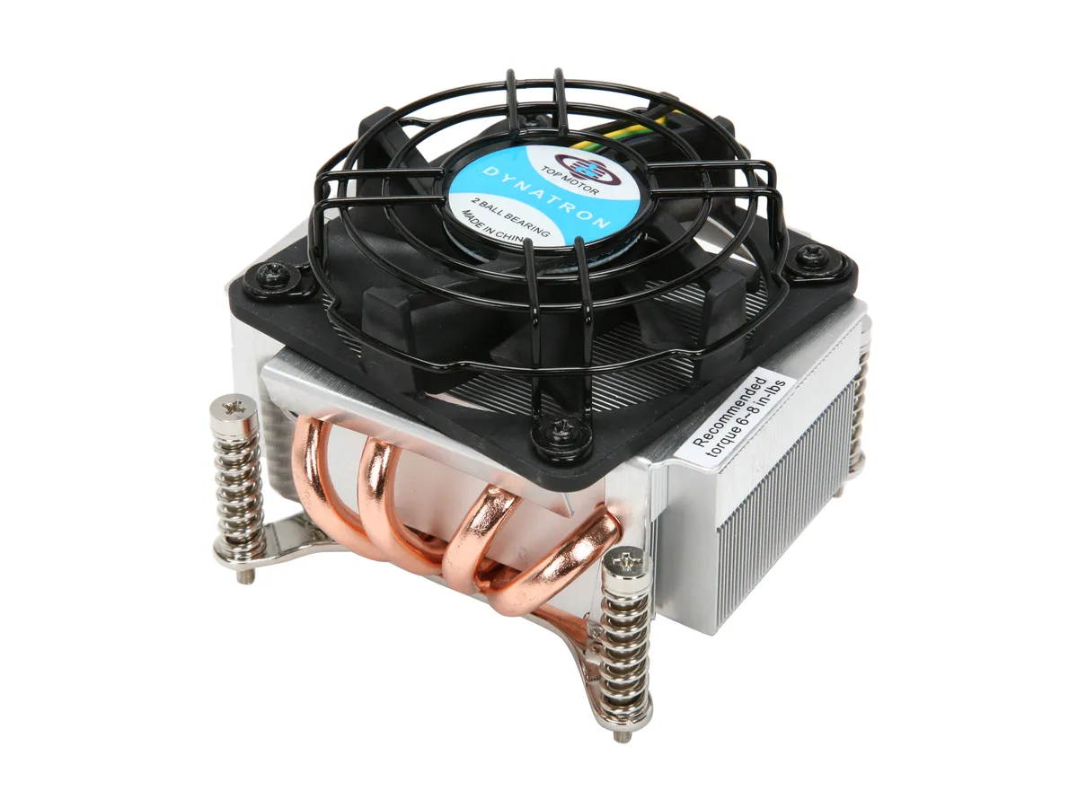 Dynatron Dynatron K555 77mm 2 Ball CPU cooler 4-pin PWM 460g — product photo