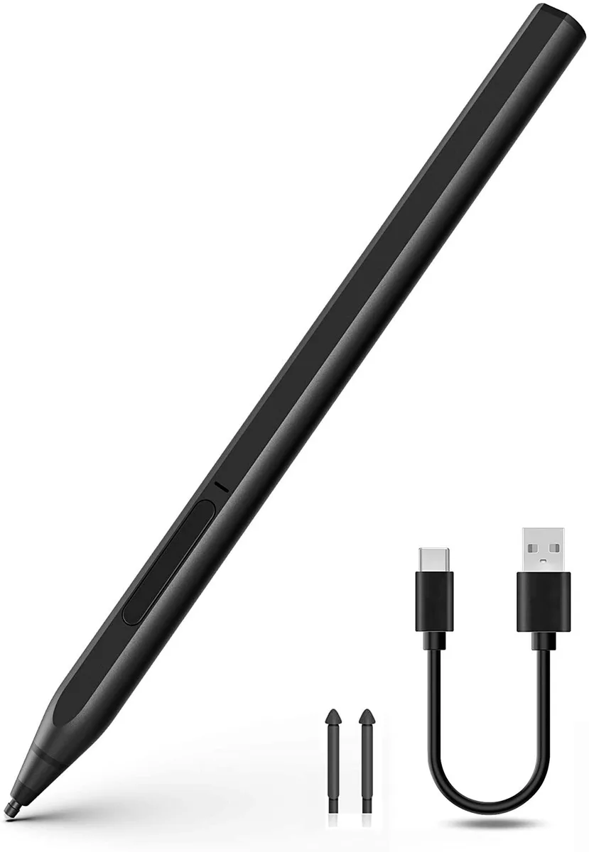 BONAEVER BONAEVER Stylus 4096 Pressure Black D Shape Rechargeable — product photo