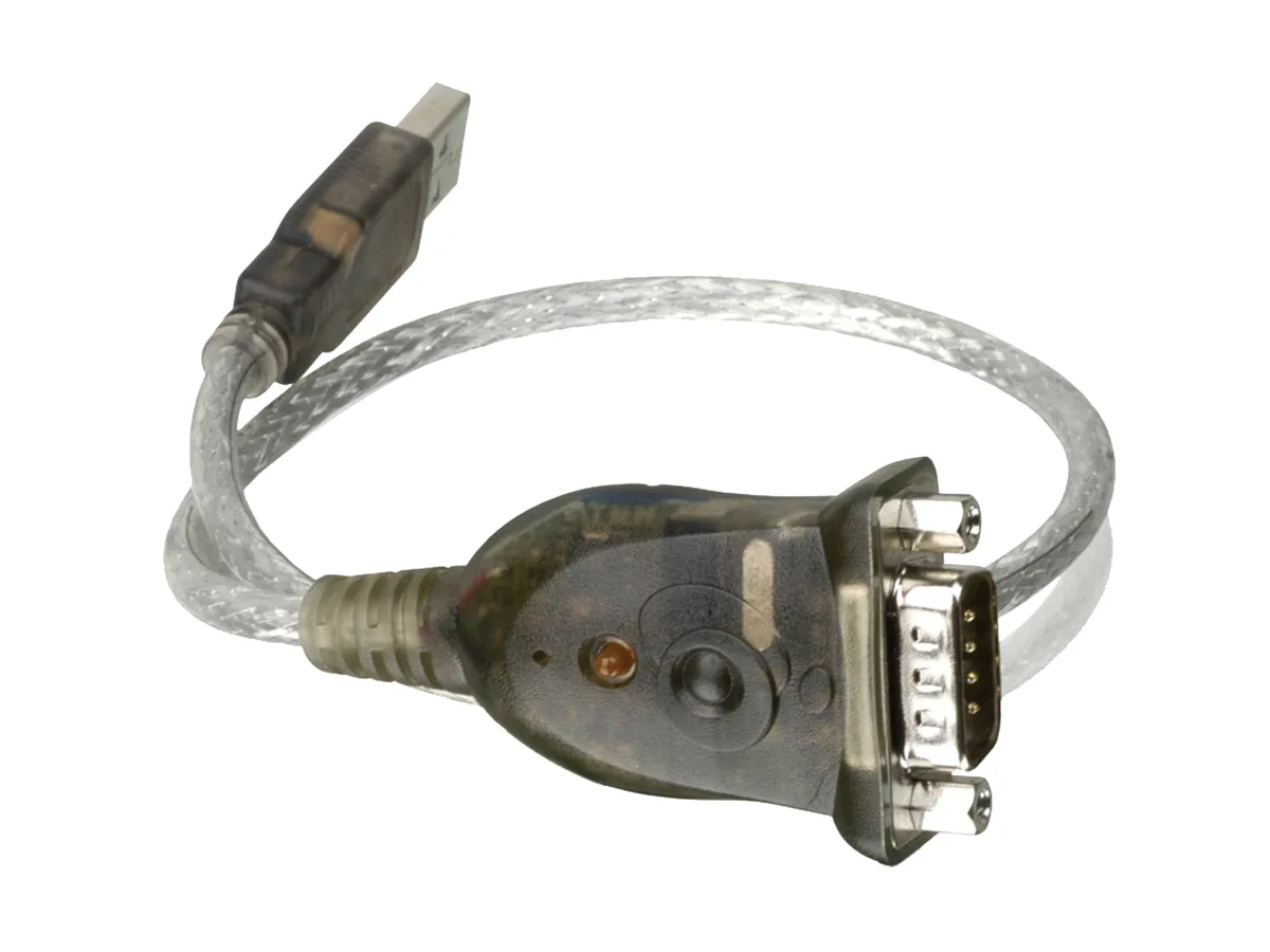 IOGEAR IOGEAR GUC232A 16" USB to DB9 RS-232 serial cable — product photo