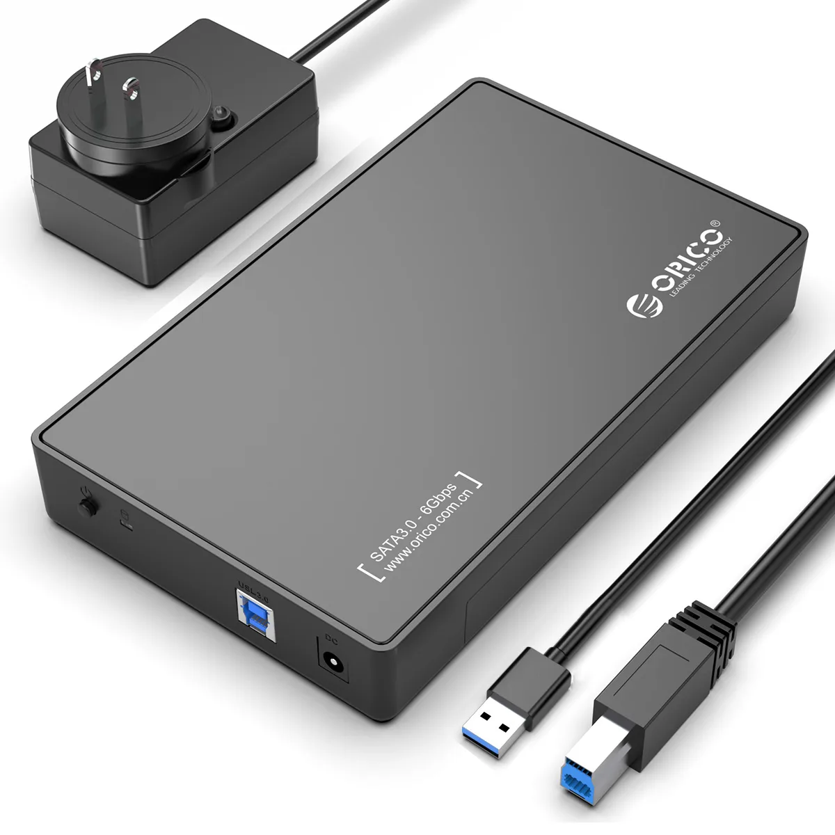 Orico Orico 3588US3-V1-US-BK-BP 3.5" SATA drive enclosure USB 3.0 18TB — product photo
