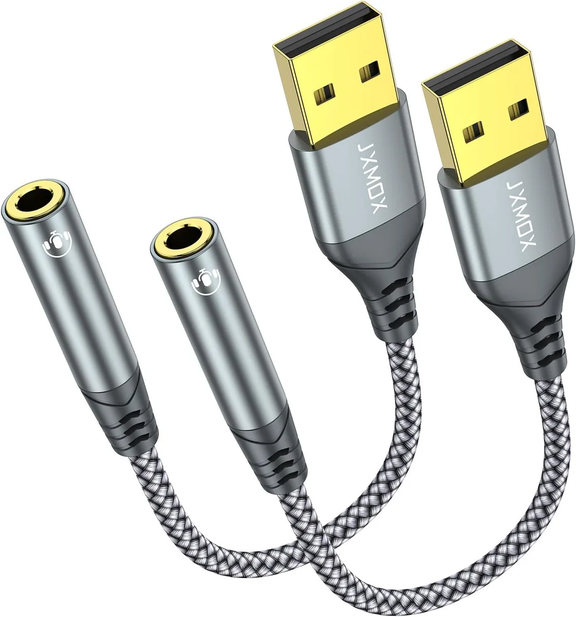 Boxwave Boxwave USB to 3.5 mm Audio Adapter 2-Pack — product photo