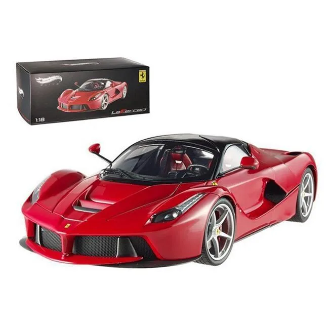 Hot Wheels Hot Wheels Ferrari Laferrari F70 Hybrid Elite Red 1/18 Vehicle — product photo