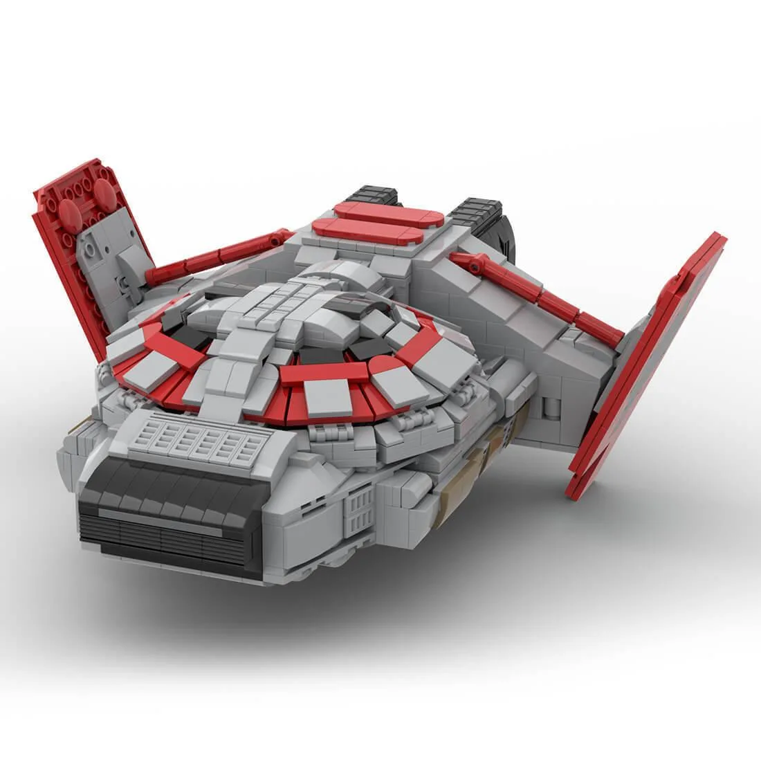 ZITIANYOUBUILD ZITIANYOUBUILD MOC-144321 Terran Valkyrie Mini Spaceship 1269 Parts — product photo