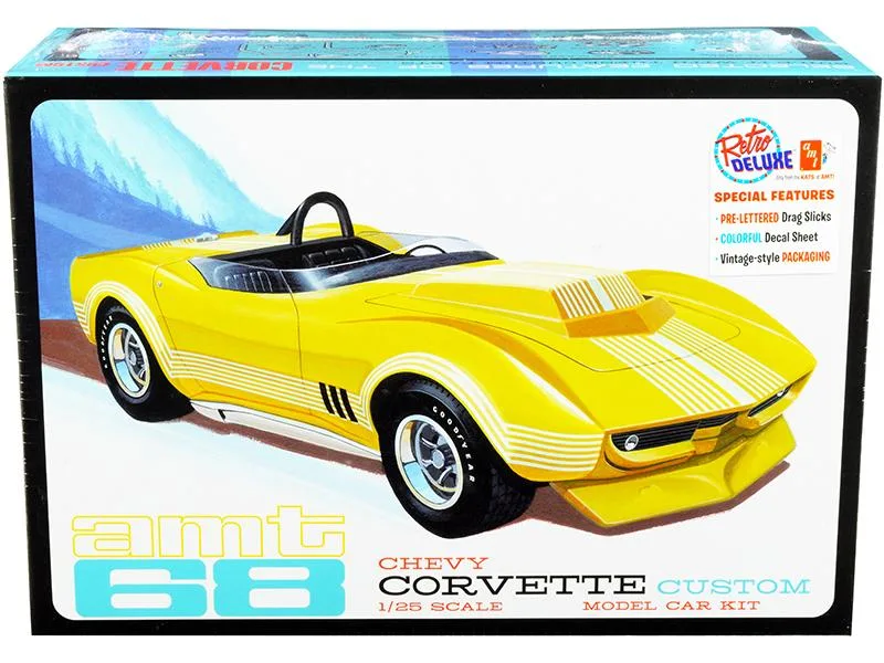 AMT AMT 1968 Chevrolet Corvette Custom 1/25 Scale Model Kit — product photo