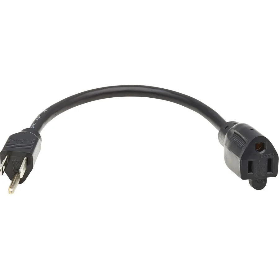 Tripp Lite Tripp Lite P02200113A 1ft NEMA 5-15P to 5-15R computer power cord — product photo