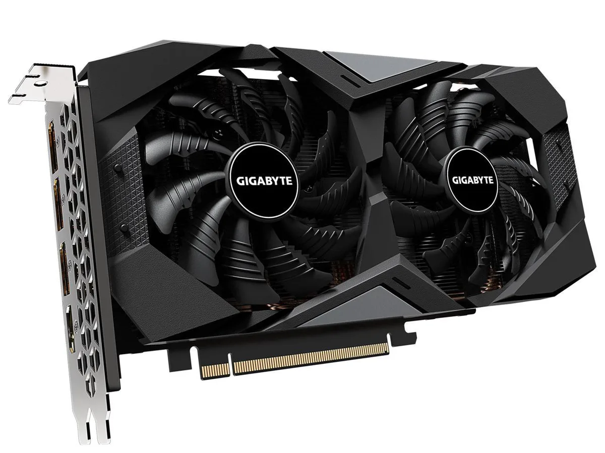 GIGABYTE GIGABYTE Radeon RX 5500 XT OC 4G rev. 2.0 graphics card — product photo