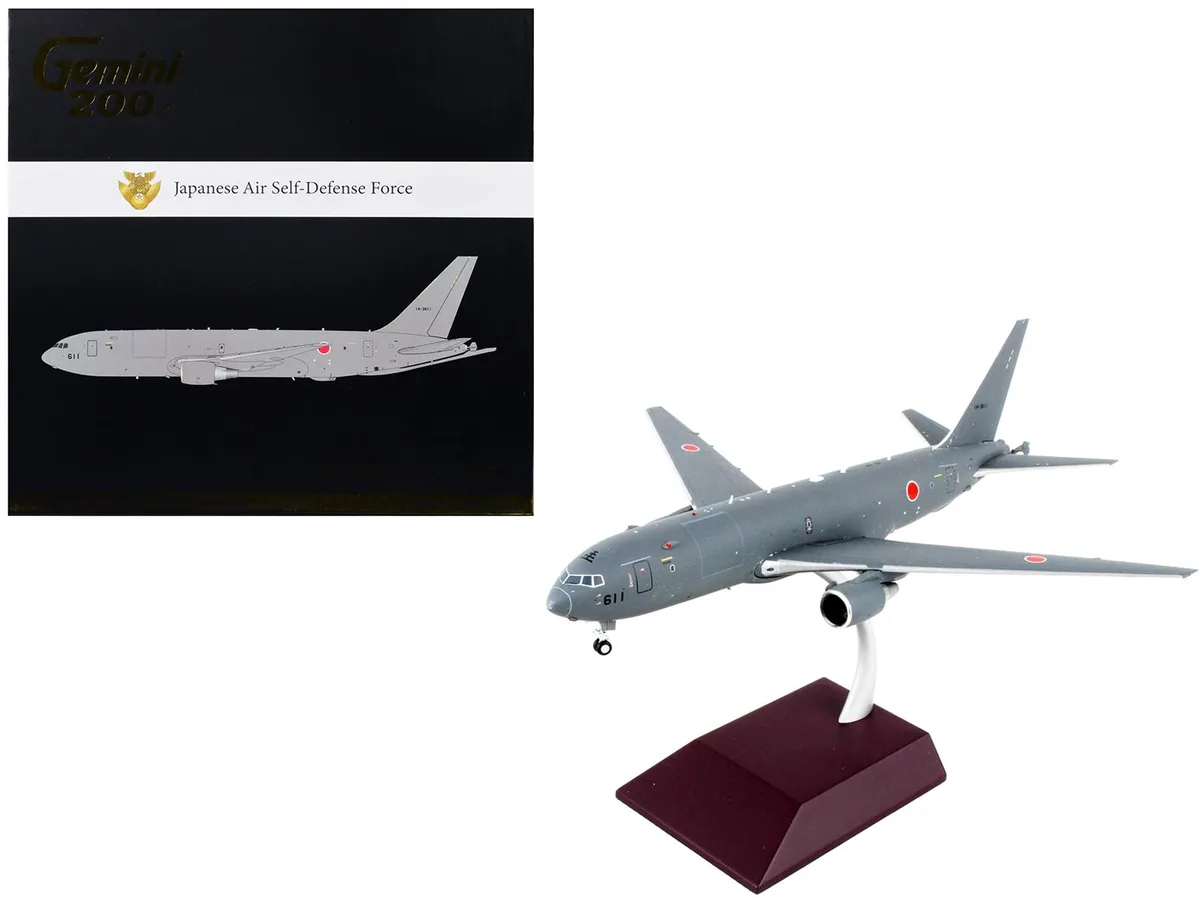 GeminiJets GeminiJets Boeing KC-46A Pegasus Tanker JASDF Gray 1/200 Diecast Hobby Collectible — product photo