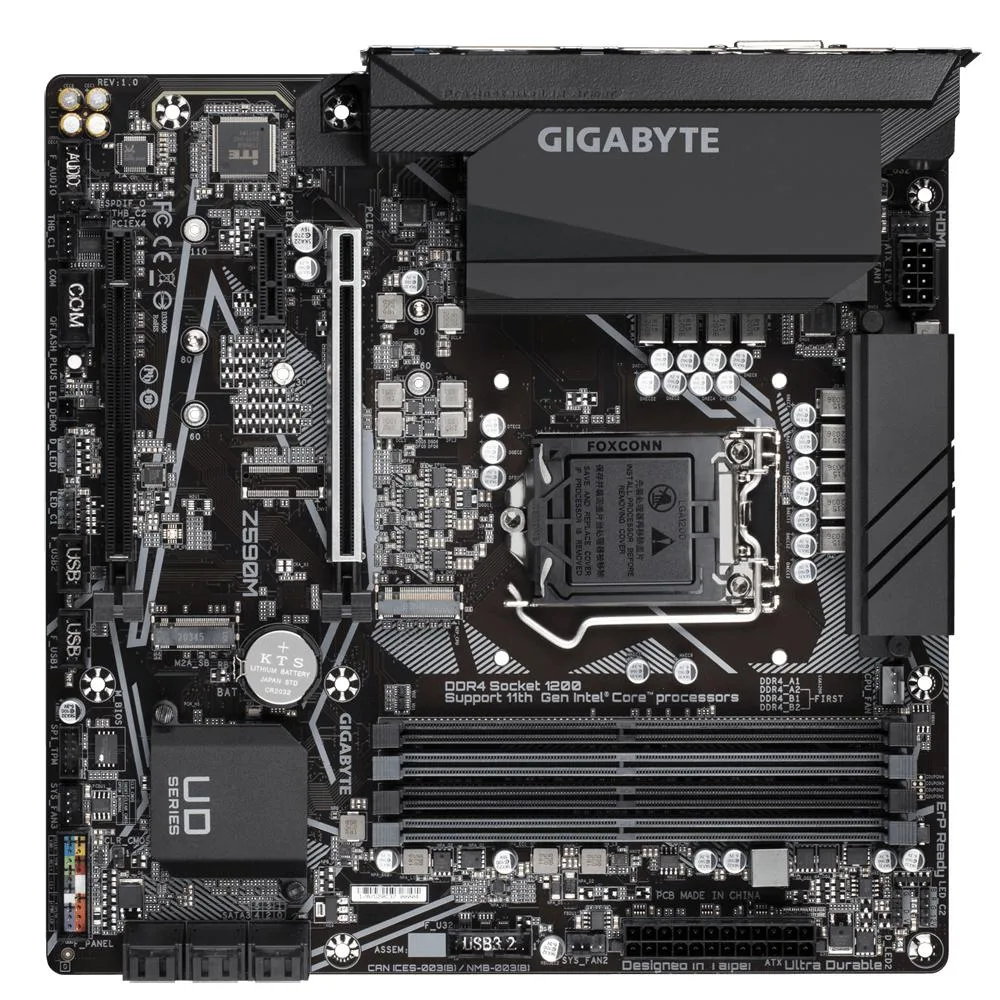 GIGABYTE GIGABYTE Z590M motherboard accessory — product photo