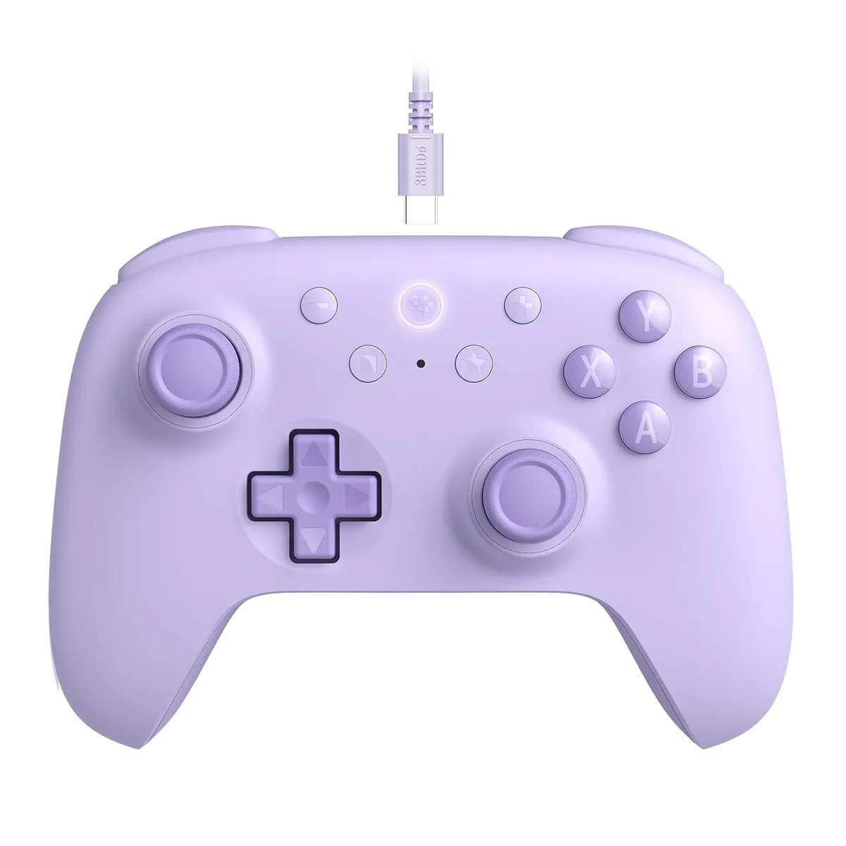 8bitdo 8bitdo Ultimate 2C Wired Controller Purple game controller — product photo