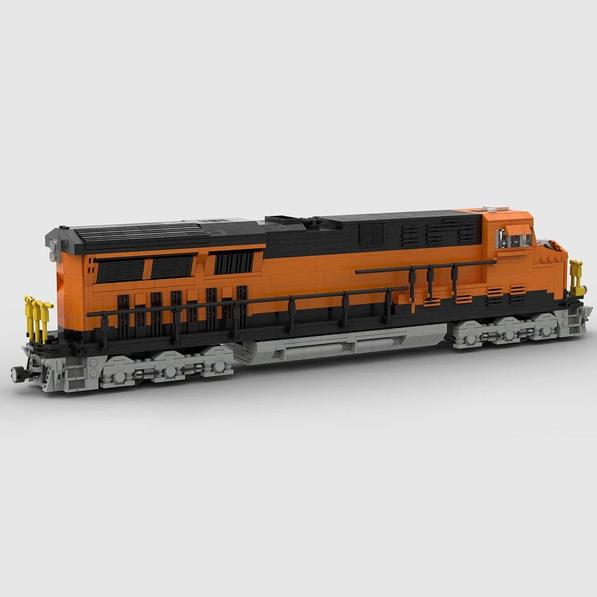 ZITIANYOUBUILD ZITIANYOUBUILD MOC-38223 ES44AC BNSF 8wide 1797+ Parts Educational Building Set — product photo