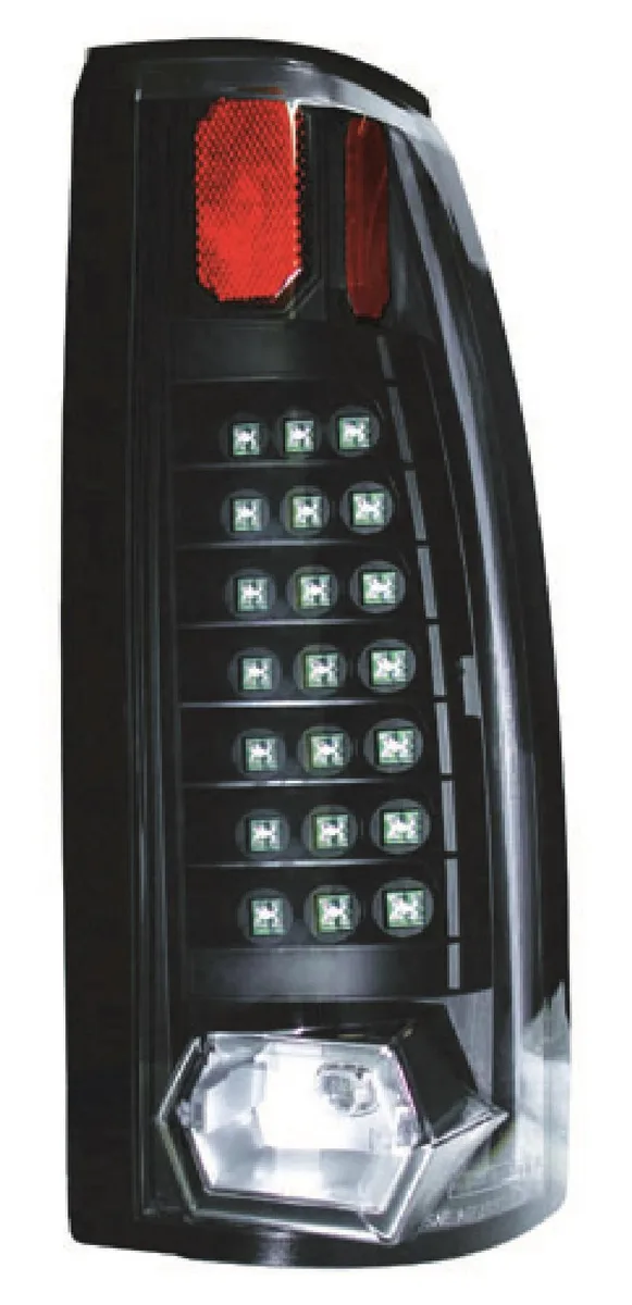 IPCW IPCW LEDT-301CB Cadillac Escalade 1990-2000 LED Tail Lamps Bermuda Black — product photo