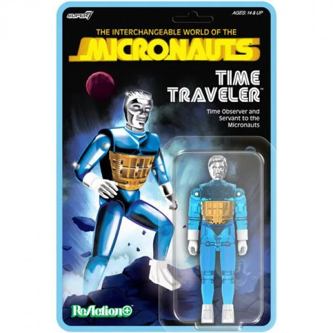 Super7 Super7 OR-MICR-12704 Micronauts ReAction+ Time Traveler action figure — product photo