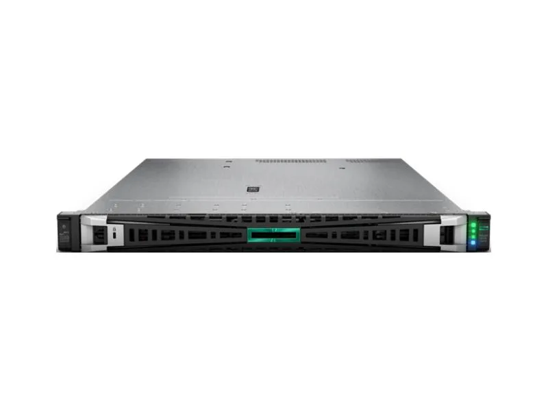 HPE HPE ProLiant DL325 Gen11 8-core EPYC 9015 64GB DDR5 2x480GB SATA 1U rack server P81847-005 — product photo