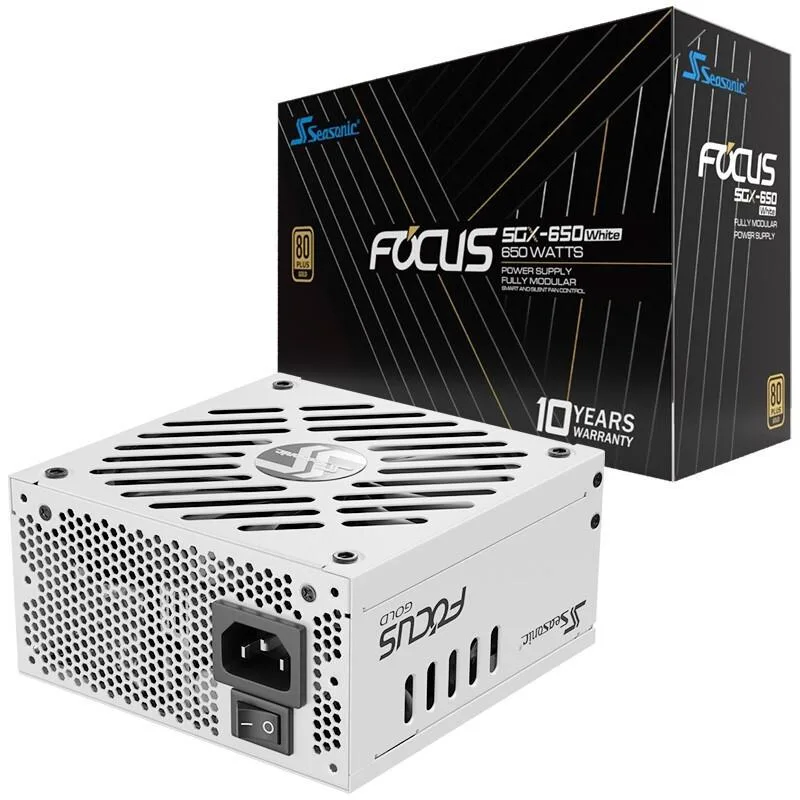 Seasonic Seasonic Focus SGX-650 White Limited Edition 650W power supply — product photo