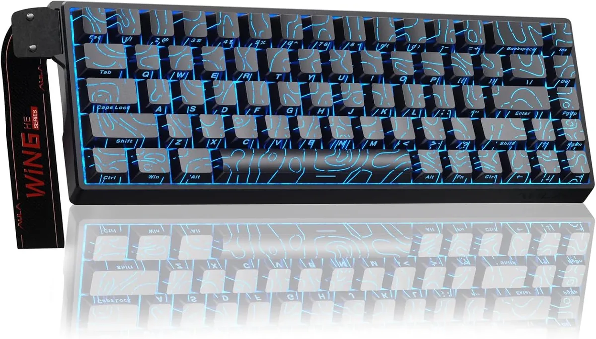 TUKO TUKO WIN68 HE 60% Hall Effect Gaming Keyboard 8000Hz — product photo