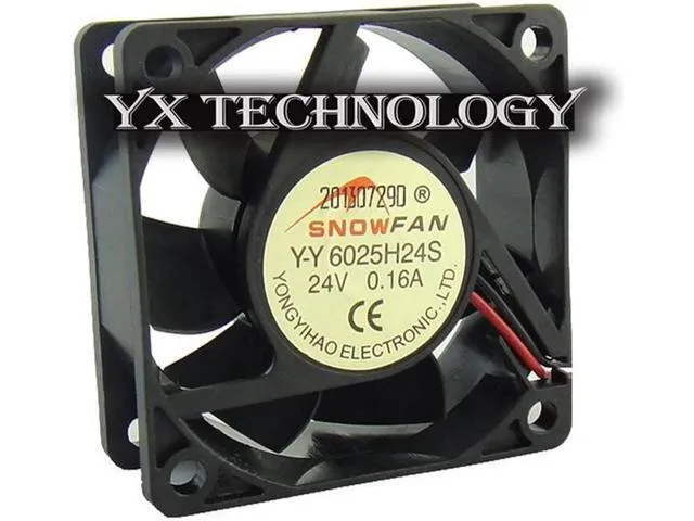 TSUJ TSUJ 2 in 1 accessory YY6025H24S 6025 6cm 24V 0.16A cooling fan 60*60*25mm — product photo