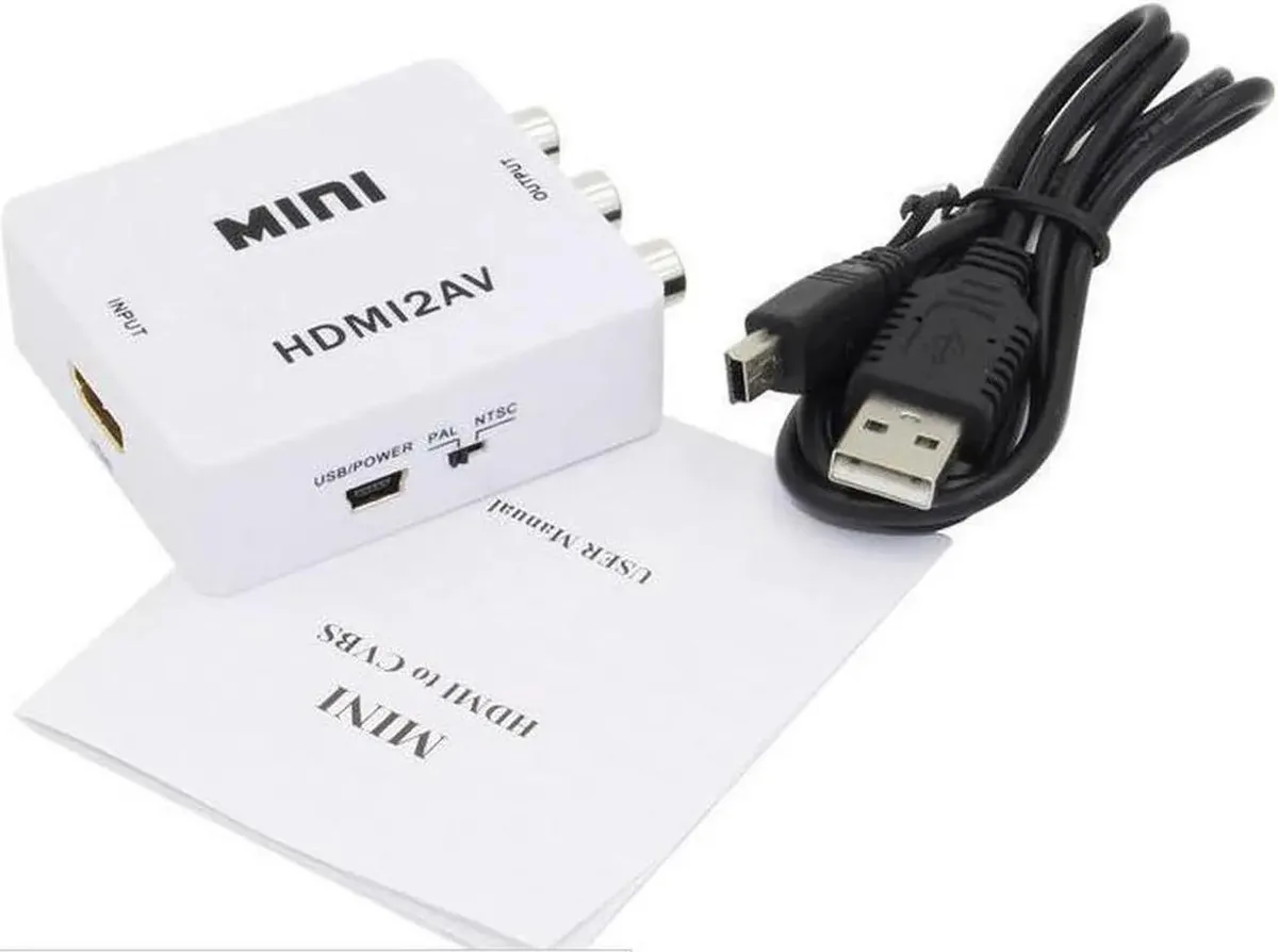 Vszerda Vszerda HDMI to 3RCA Composite Media Converter 1080p — product photo