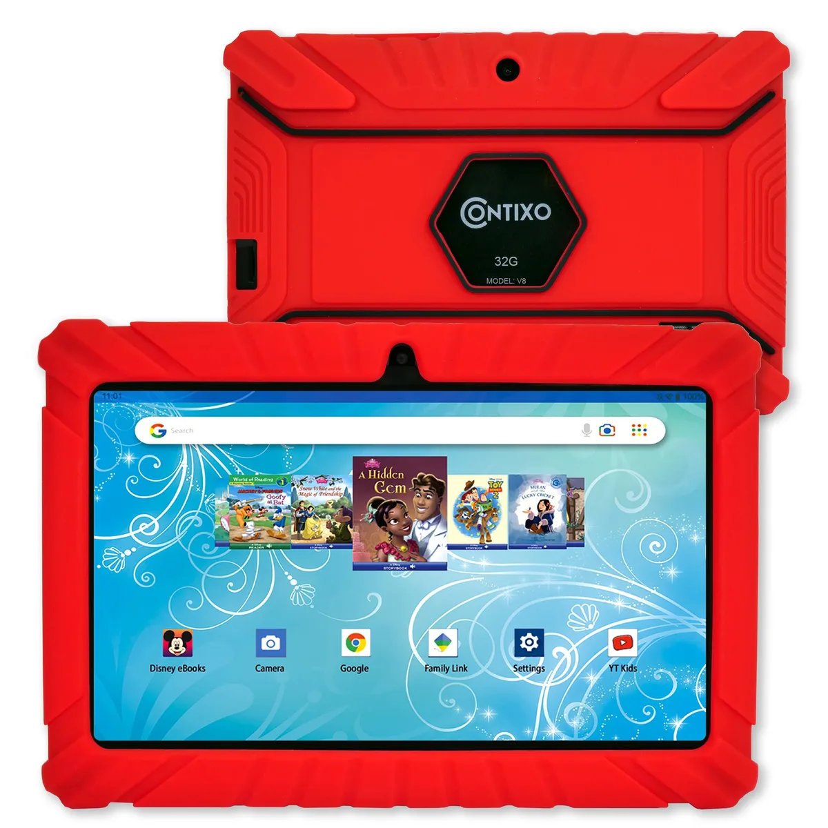 Contixo Contixo v8-2 red 7" Android 11 tablet 2GB 32GB — product photo