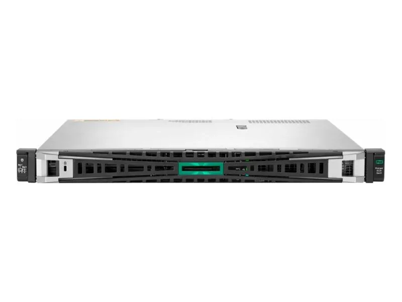 HPE HPE ProLiant DL20 Gen11 P71682-005 rack server Xeon E-2436 2.90 GHz 6-core 32GB DDR5 2x960GB SATA SSD 2x500W — product photo