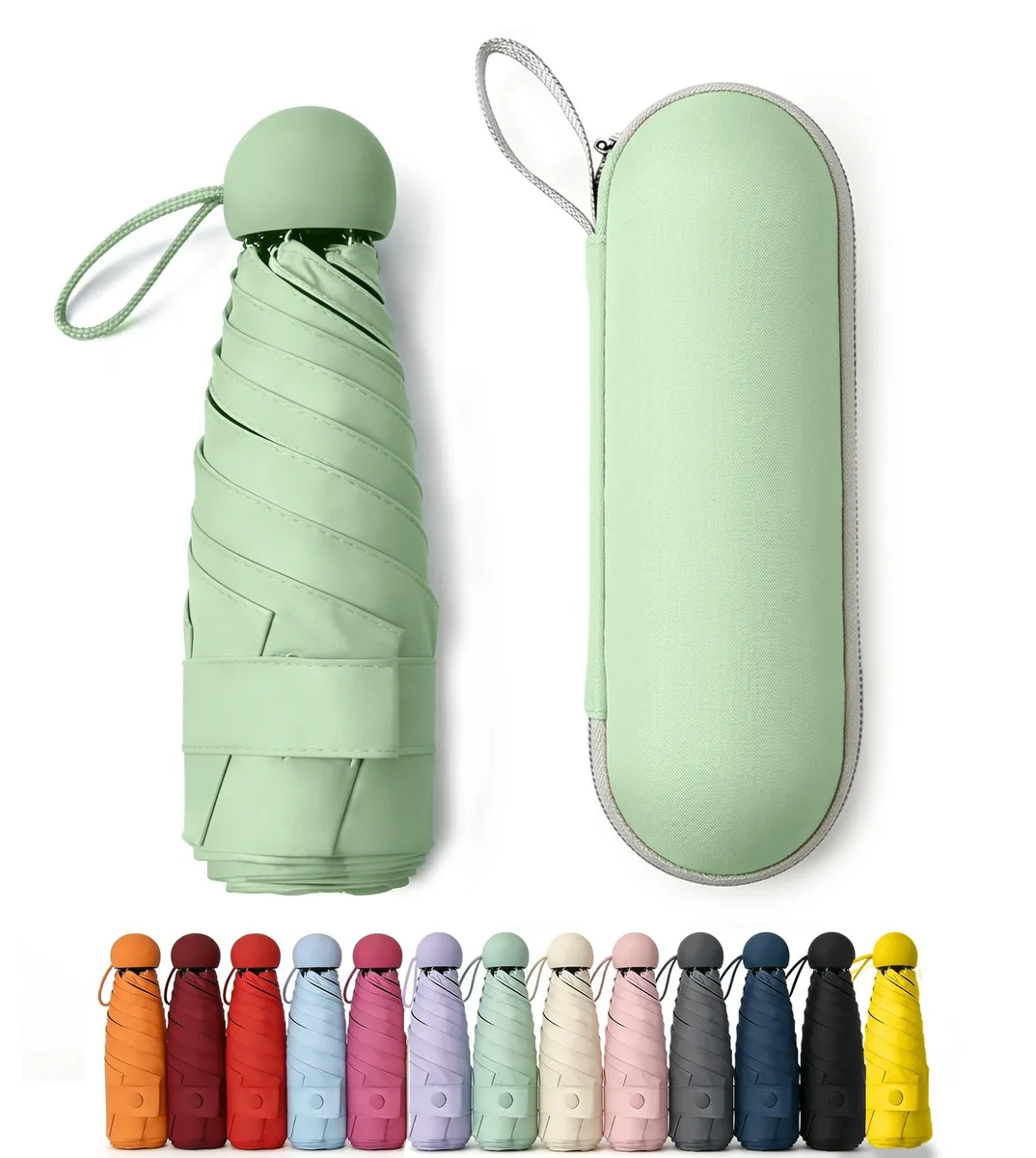  Baraida BRD-Mini-Nov-25 Mini Umbrella Clear 7.4 in 8.5 oz — product photo