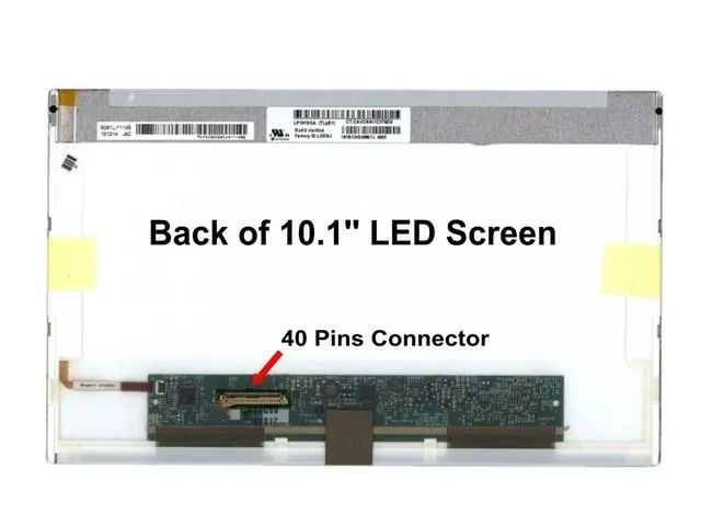 E-buy E-buy Laptop Screen 10.1" WSVGA 1024x600 Bottom-Left Connector — product photo