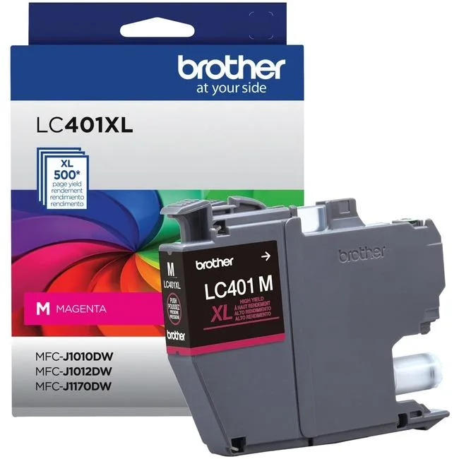 Brother Brother LC401XLMS Magenta High Yield Ink Cartridge 500 Pages — product photo