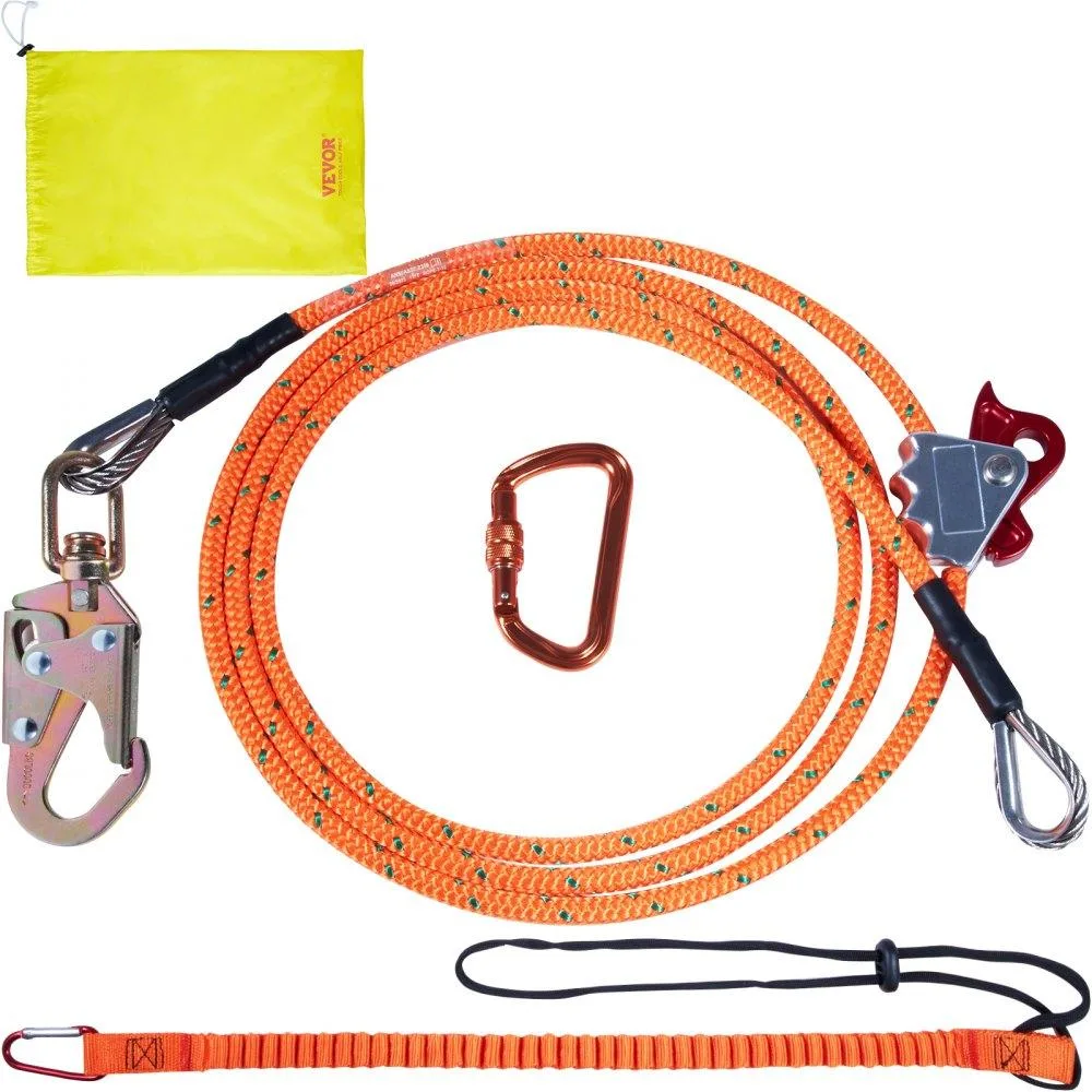 VEVOR VEVOR 1/2" x 8' Steel Core Flipline Arborist Flip Line — product photo