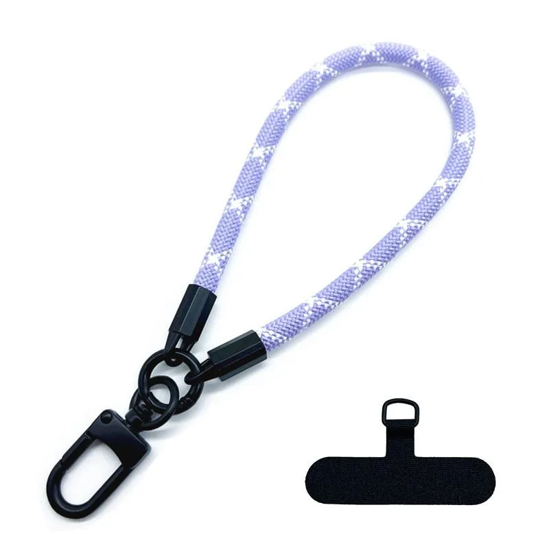 BambuMate BambuMate Short Phone Strap Mount Case Purple and White — product photo