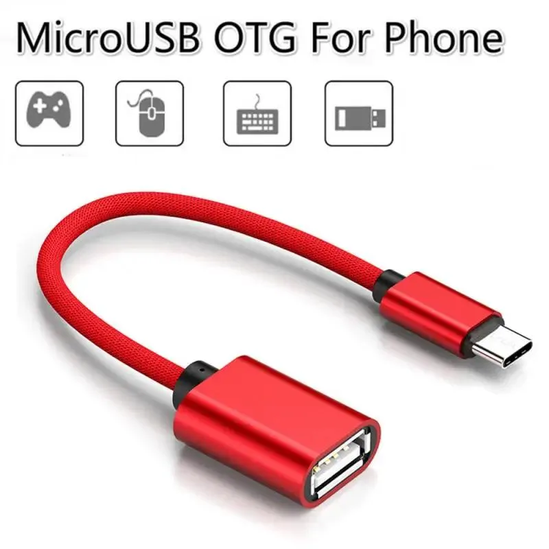 Hetai Tech Hetai Tech USB OTG Adapter Cable Micro USB to USB A 18cm 7.1 inch USB 3.0 5Gbps — product photo
