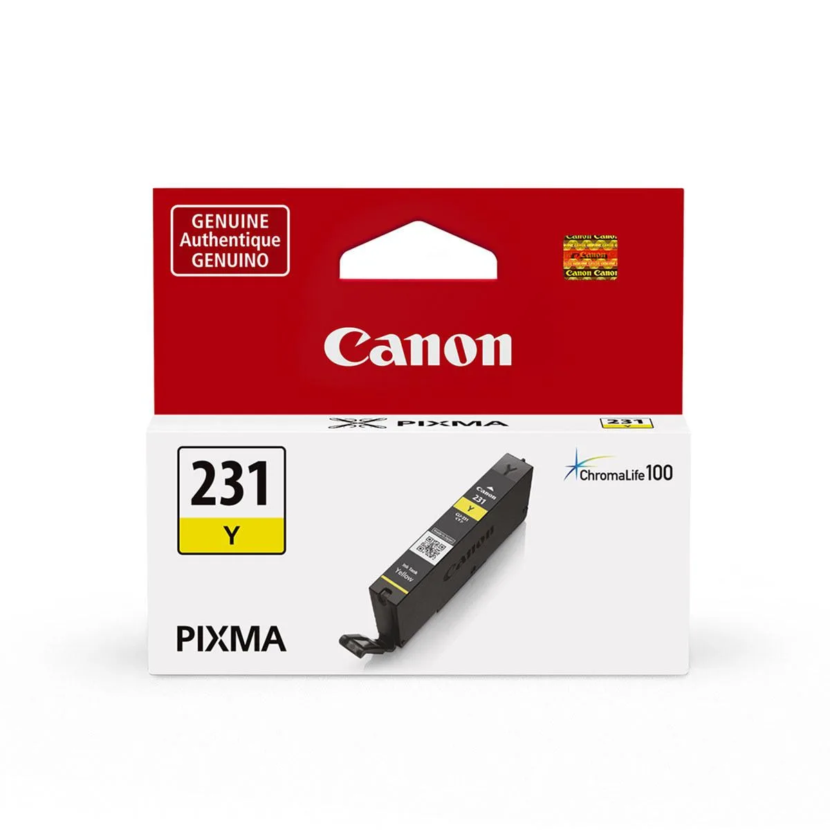 Canon Canon 6677C001 CLI-231 Yellow Ink Cartridge 8.2ml — product photo