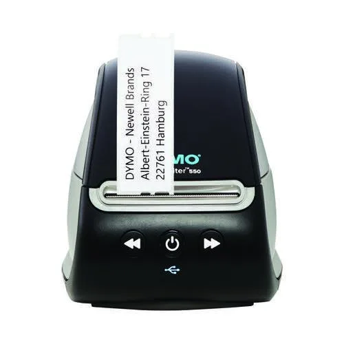 DYMO DYMO LabelWriter 550 barcode printer 300dpi 62 labels per minute — product photo
