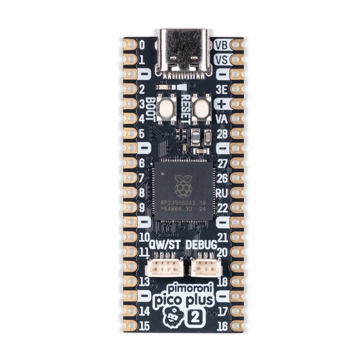 Pimoroni Pimoroni Pico Plus 2 RP2350 16MB flash 8MB PSRAM development board — product photo