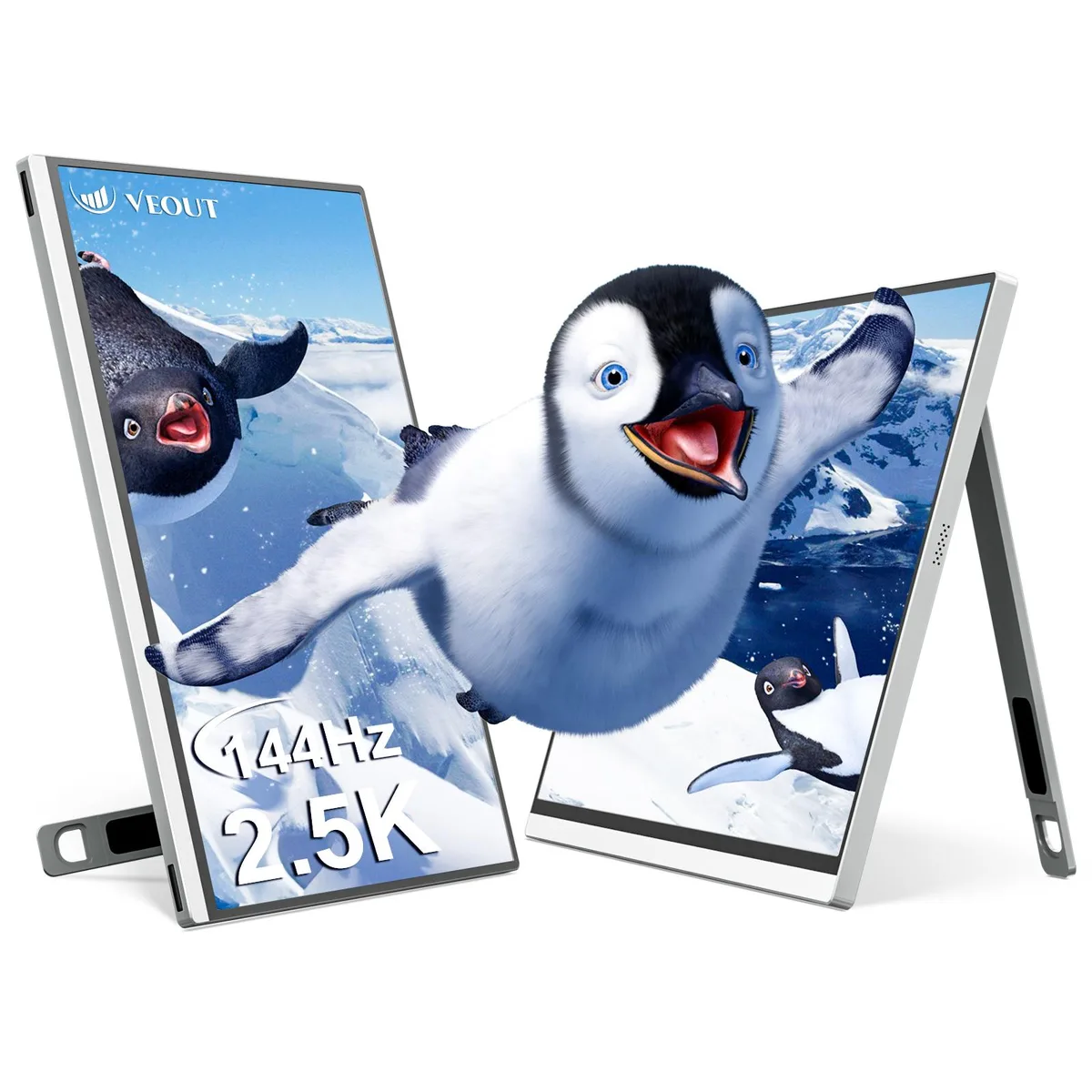 Vielgluck Vielgluck V1Pro 16" 2.5K 144Hz Portable Gaming Monitor (Sliver) — product photo