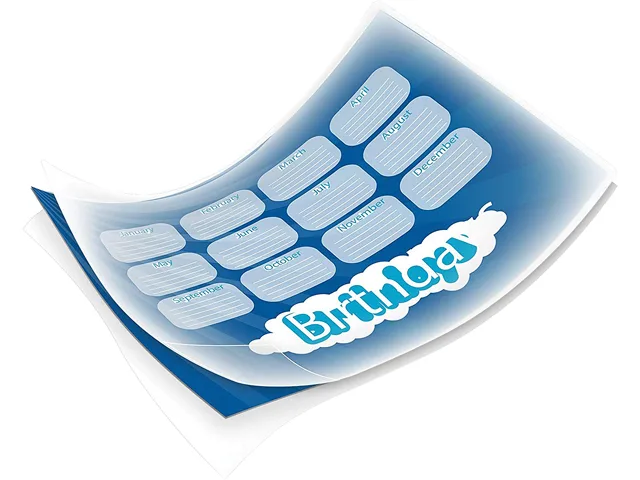 FELLOWES FELLOWES 5744301 Thermal Laminating Pouches 3 mil 9" x 11.5" Matte 50 Pack — product photo