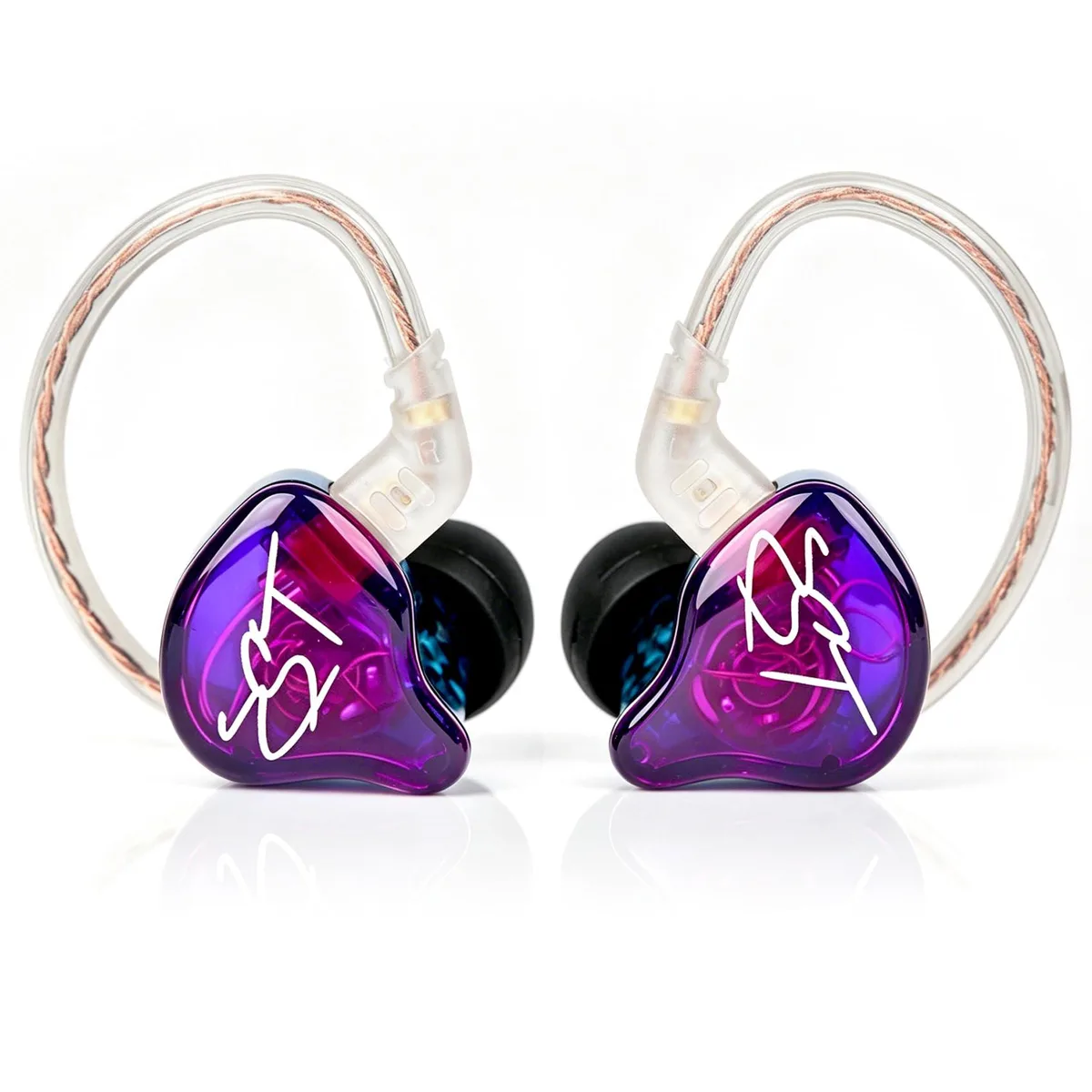  KZ ZST Colorful Hybrid 1BA+1DD In-Ear Earphones — product photo