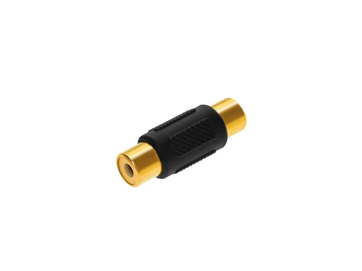 Monoprice Inc. Monoprice Gold Plated RCA Jack to Jack Adaptor — product photo