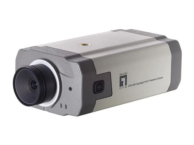 LevelOne LevelOne FCS-1091 640x480 analog camera PoE 6mm CS-mount — product photo