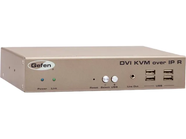Gefen Gefen EXT-DVIKVM-LAN-LRX DVI KVM over IP Extender with Local DVI Output — product photo