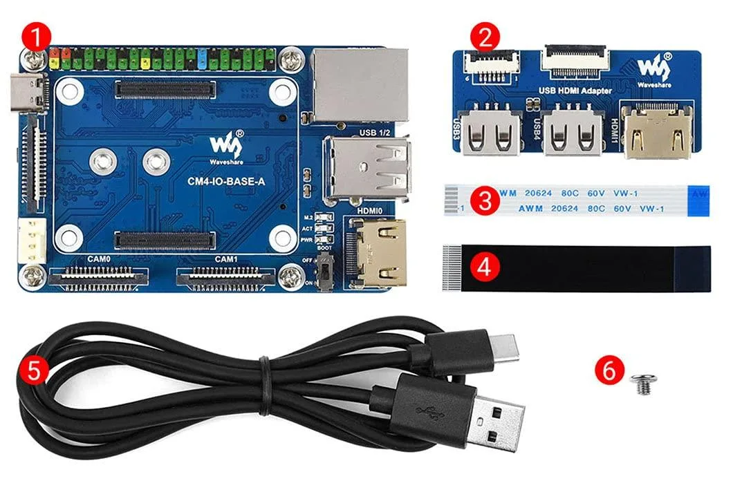 LORDWORLD LORDWORLD CM4-IO-BASE-A Mini Base Board development board — product photo