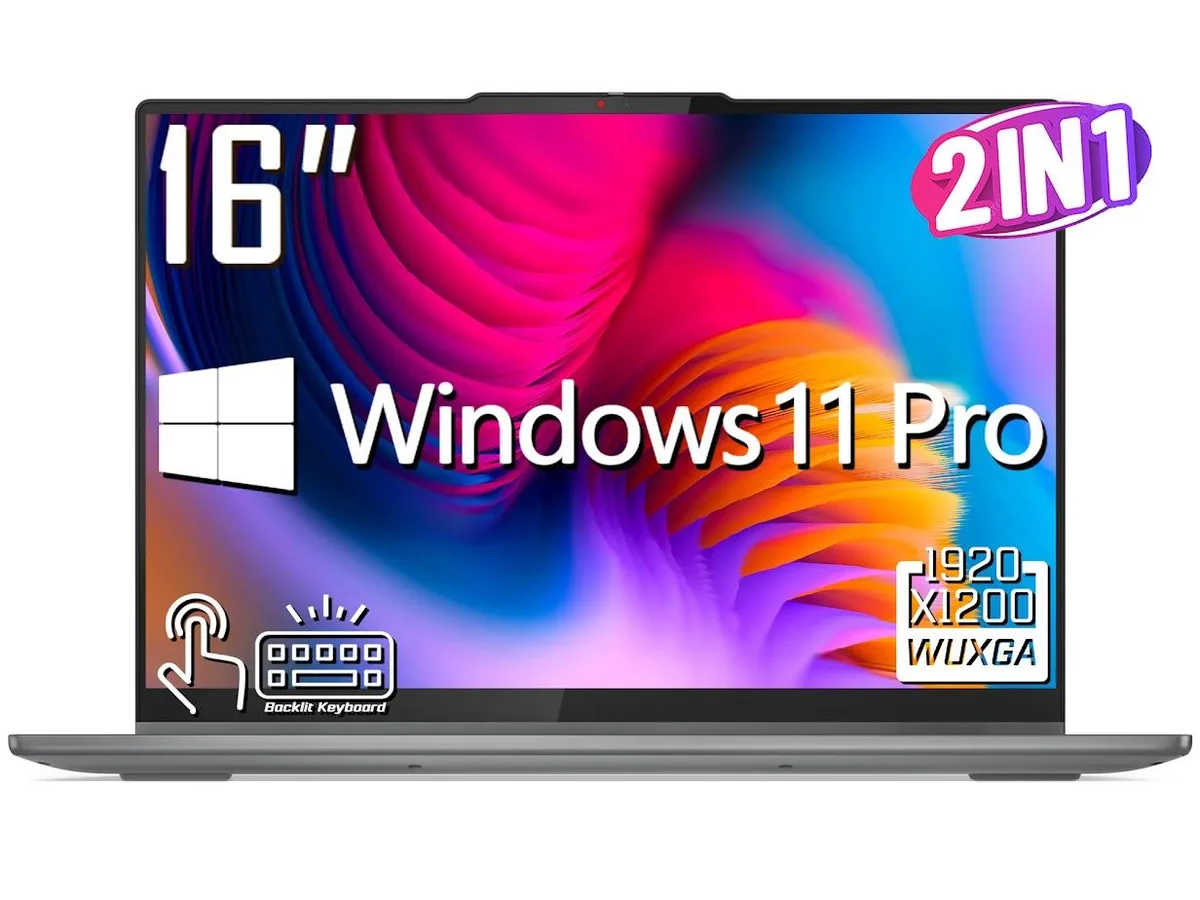 Lenovo Lenovo IdeaPad 5 2-in-1 16" WUXGA Touch Intel Core 5 120U 16GB 2TB Luna Grey — product photo